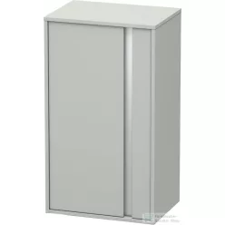   Duravit KETHO 88x50x36 cm-es, 1 ajtós félmagas szekrény, balos, matt betonszürke KT1266L0707