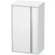 Duravit KETHO 88x50x36 cm-es, 1 ajtós félmagas szekrény, balos, matt fehér KT1266L1818