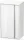 Duravit KETHO 88x50x36 cm-es, 1 ajtós félmagas szekrény, balos, fényes fehér KT1266L2222