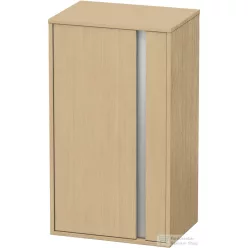   Duravit KETHO 88x50x36 cm-es, 1 ajtós félmagas szekrény, balos, natúr tölgy KT1266L3030