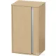 Duravit KETHO 88x50x36 cm-es, 1 ajtós félmagas szekrény, balos, natúr tölgy KT1266L3030
