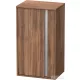Duravit KETHO 88x50x36 cm-es, 1 ajtós felső szekrény, balos, matt dió KT1266L7979