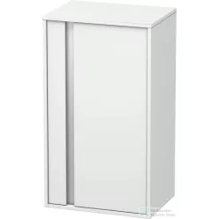   Duravit KETHO 88x50x36 cm-es, 1 ajtós félmagas szekrény, jobbos, matt fehér KT1266R1818