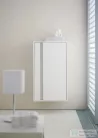 Duravit KETHO 88x50x36 cm-es, 1 ajtós félmagas szekrény, jobbos, matt fehér KT1266R1818