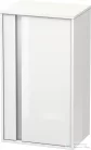 Duravit KETHO 88x50x36 cm-es, 1 ajtós félmagas szekrény, jobbos, fényes fehér KT1266R2222