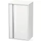 Duravit KETHO 88x50x36 cm-es, 1 ajtós félmagas szekrény, jobbos, fényes fehér KT1266R2222