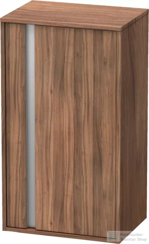 Duravit KETHO 88x50x36 cm-es, 1 ajtós felső szekrény, jobbos, matt dió KT1266R7979