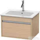Duravit KETHO mosdó alá építhető 600x475 mm-es 1 fiókos alsószekrény 233663 mosdóhoz,Natural Oak KT641803030