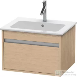   Duravit KETHO mosdó alá építhető 600x475 mm-es 1 fiókos alsószekrény 233663 mosdóhoz,Natural Oak KT641803030