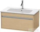 Duravit KETHO 80x47,5 cm-es, 1 fiókos alsószekrény mosdó nélkül, natúr tölgy KT641903030