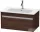 Duravit KETHO 80x47,5 cm-es, 1 fiókos alsószekrény mosdó nélkül, matt sötét gesztenye KT641905353