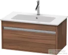 Duravit KETHO 80x47,5 cm-es, 1 fiókos alsószekrény mosdó nélkül, matt dió KT641907979