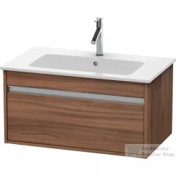   Duravit KETHO 80x47,5 cm-es, 1 fiókos alsószekrény mosdó nélkül, matt dió KT641907979