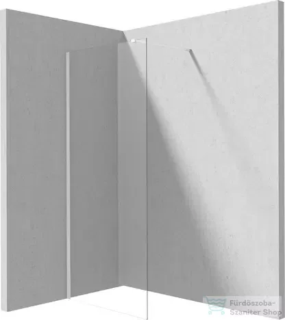 Deante PRIZMA zuhanyfal, walk-in 1200 mm, fehér KTJ_A32P