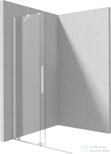Deante PRIZMA zuhanyfal csúsztatható 900 mm, fehér KTJ_A39R