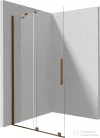 Deante PRIZMA zuhanyfal csúsztatható 1400 mm, szálcsiszolt bronz KTJ_C34R