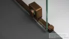 Deante PRIZMA zuhanyfal csúsztatható 1400 mm, szálcsiszolt bronz KTJ_C34R