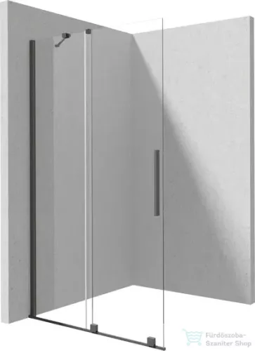 Deante PRIZMA walk-in zuhanyfal csúsztatható, 100 cm, titanium KTJ_D30R