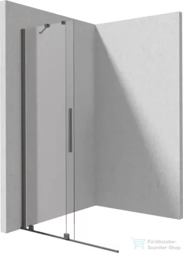 Deante PRIZMA walk-in zuhanyfal csúsztatható, 100 cm, titanium KTJ_D30R