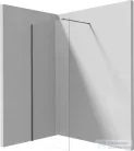 Deante PRIZMA zuhanyfal, walk-in 900 mm, titanium KTJ_D39P