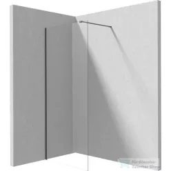 Deante PRIZMA zuhanyfal, walk-in 900 mm, titanium KTJ_D39P
