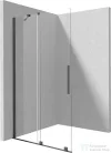 Deante PRIZMA walk-in zuhanyfal csúsztatható, 90 cm, titanium KTJ_D39R