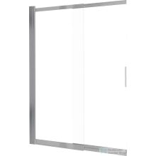   Deante PRIZMA kádparaván 100x140 cm, szálcsiszolt acél KTJ_F73R