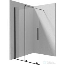   Deante PRIZMA zuhanyfal csúsztatható 1200 mm, fekete KTJ_N32R