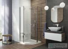 Deante CUBIC 80x80 cm-es íves zuhanytálca KTK_052B