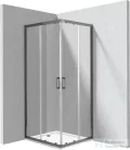 Deante FUNKIA EVO 80x90 cm-es zuhanykabin, zuhanytálcával, titanium KYCPD089P