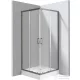 Deante FUNKIA zuhanykabin zuhanytálcával 90x90 cm-es, titanium profil KYCZD099P