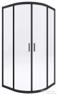 Deante FUNKIA Nero íves zuhanykabin 90x90 cm-es KYP_N51K