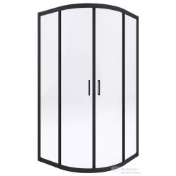 Deante FUNKIA Nero íves zuhanykabin 80x80 cm-es KYP_N52K