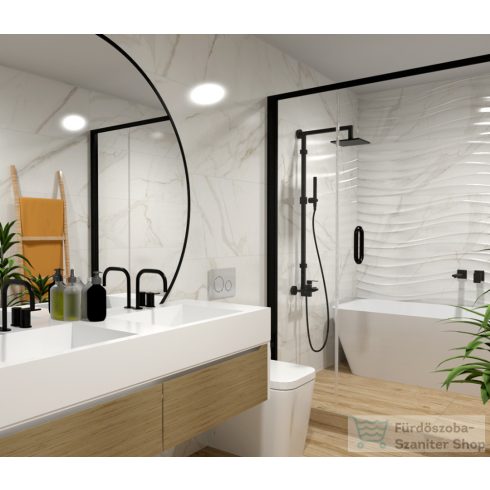 LOVE Ceramic Precious Flow Calacatta 35x100 fali csempe