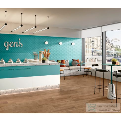 LOVE Ceramic Genesis Marine blue matt 35x100 fali csempe