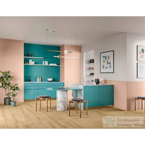 LOVE Ceramic Genesis Marine blue matt 35x100 fali csempe