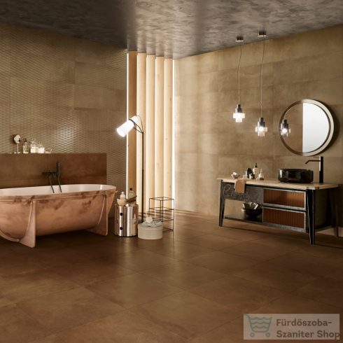 LOVE Ceramic Metallic Rust 35x100 fali csempe