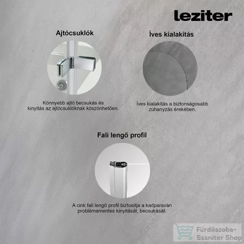 Leziter Alor kádparaván 120x140 cm LA-1200
