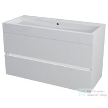   Sapho LARGO mosdótartó szekrény 100x50x42cm, fehér fényes LA101