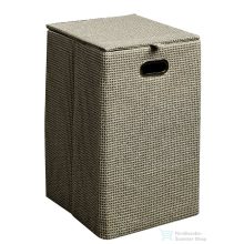 AQUALINE szennyeskosár, 35x35x58cm, barna (LA3829)