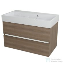   Sapho LARGO Mosdótartó szekrény 89,5x50x45,1cm, Bruni dió LA903