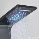 Leziter Aquapro hidromasszázs zuhanypanel fekete LAPHZ-BL