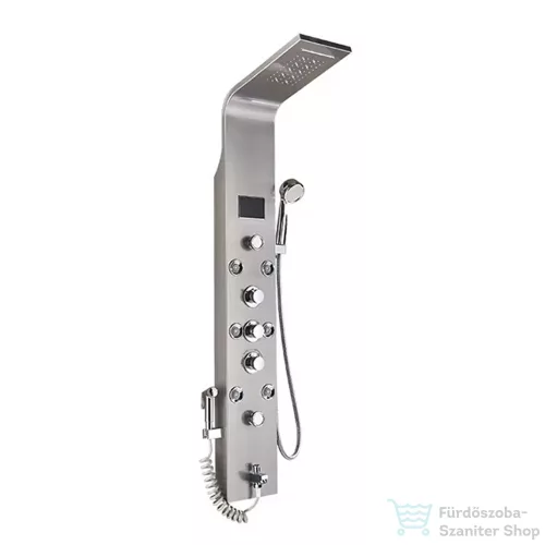 Leziter Aquapro hidromasszázs zuhanypanel króm LAPHZ-CHR