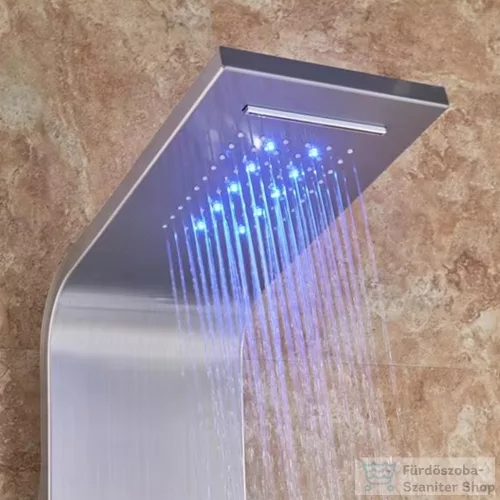 Leziter Aquapro hidromasszázs zuhanypanel króm LAPHZ-CHR