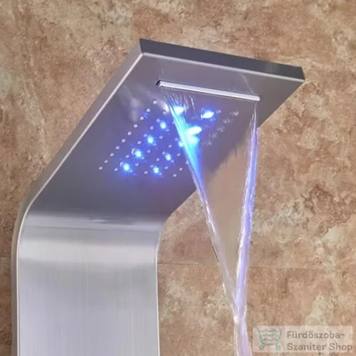 Leziter Aquapro hidromasszázs zuhanypanel króm LAPHZ-CHR