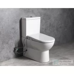   Sapho JALTA Rimless monoblokkos WC CLEAN STAR WC-ülőke bidé funkcióval,Soft close, hidegvizes (LB402-1)