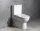 Sapho JALTA Rimless monoblokkos WC CLEAN STAR WC-ülőke bidé funkcióval,Soft close, hidegvizes (LB402-1)