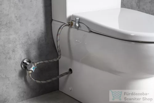 Sapho JALTA Rimless monoblokkos WC CLEAN STAR WC-ülőke bidé funkcióval,Soft close, hidegvizes (LB402-1)