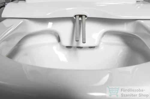 Sapho JALTA Rimless monoblokkos WC CLEAN STAR WC-ülőke bidé funkcióval,Soft close, hidegvizes (LB402-1)