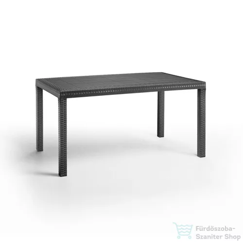 Leziter Hella műanyag kerti asztal grafit LBIHELGR